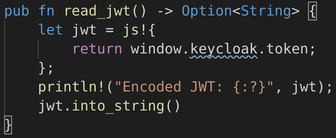 Image: Inline JS code
